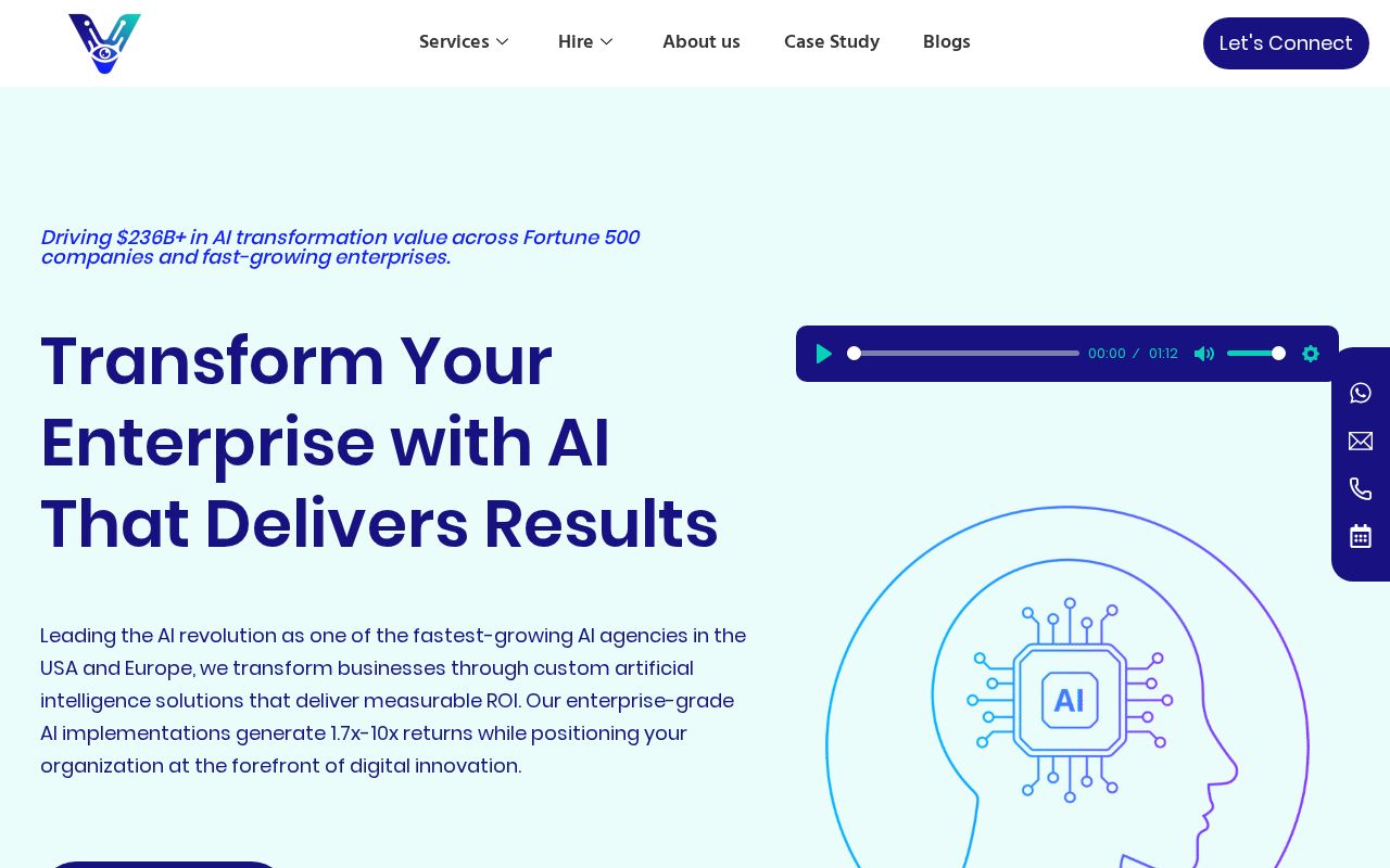 Screenshot of Viston AI