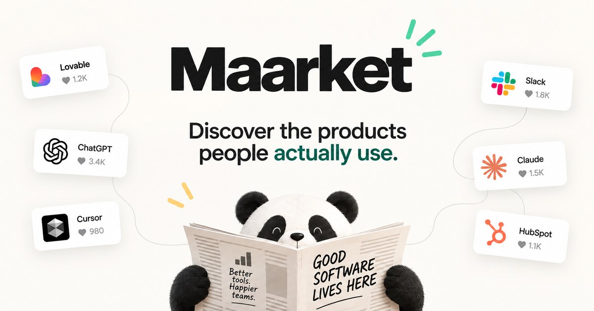 Screenshot of Maarket